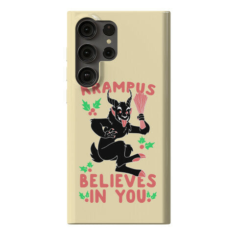 Krampus Believes in You Phone Case